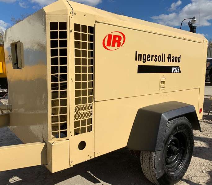 Used Ingersoll Rand P375WCU Diesel Air Compressor