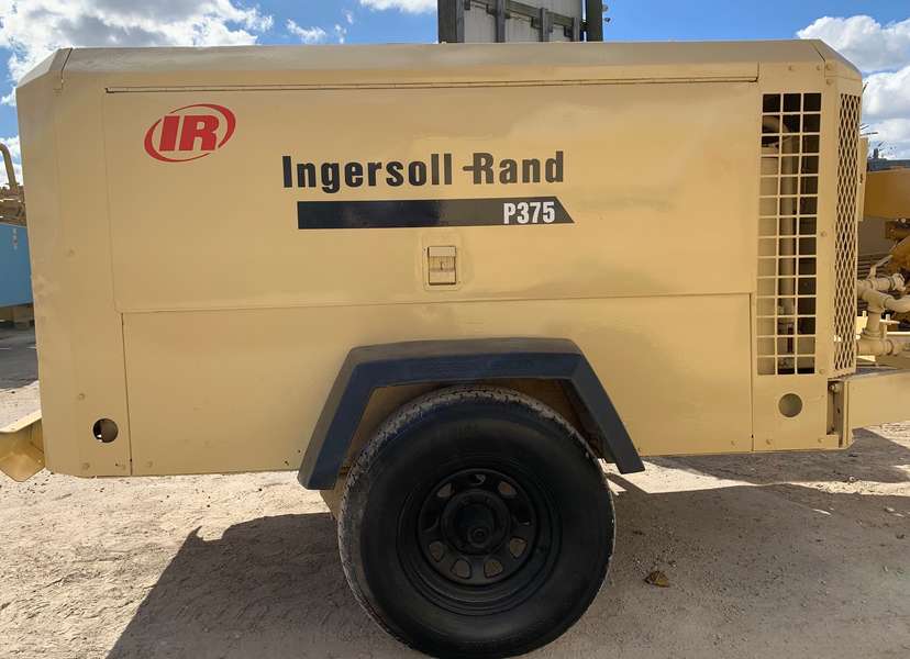 Used Ingersoll Rand P375WCU Diesel Air Compressor