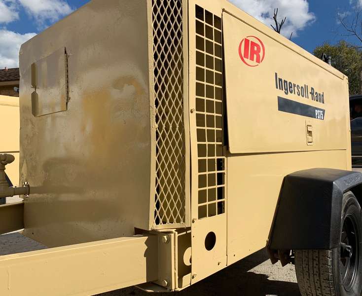 Used Ingersoll Rand P375WCU Diesel Air Compressor