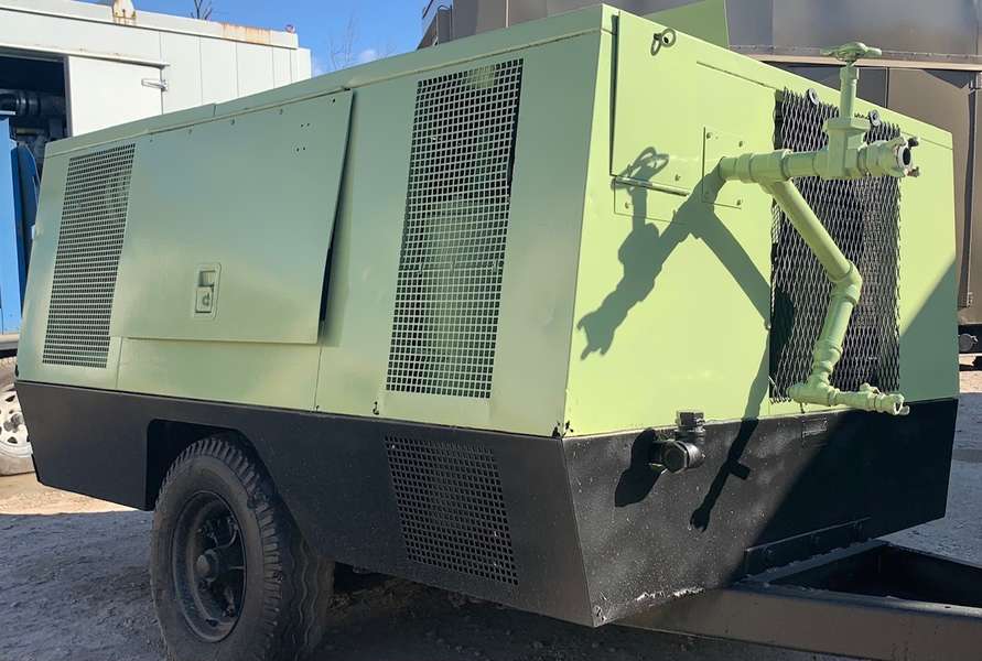 Used Sullair 375DPQ Diesel Air Compressor