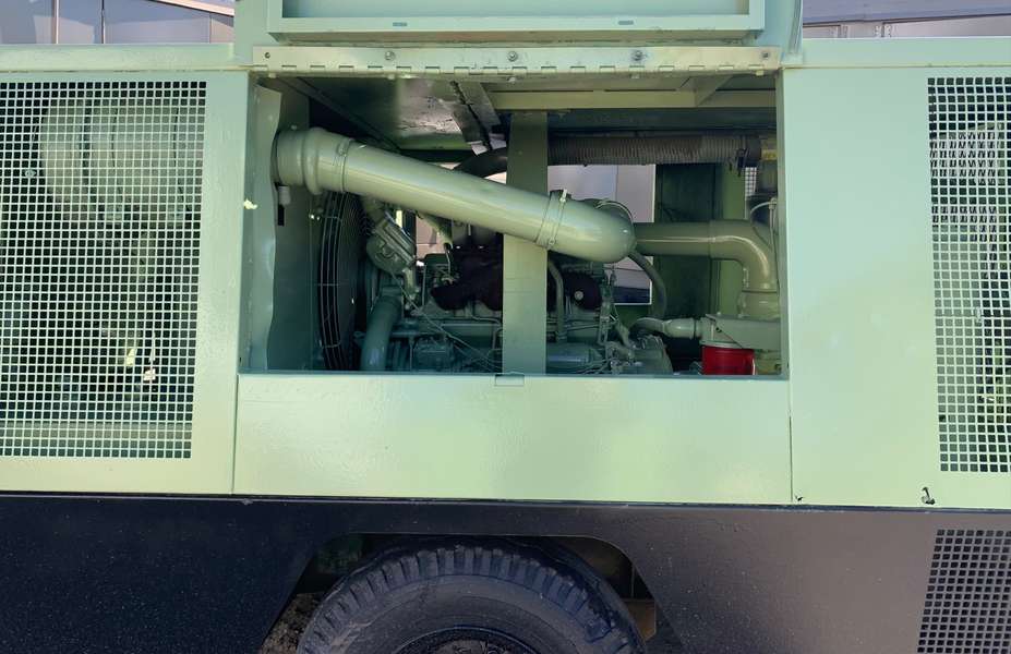 Used Sullair 375DPQ Diesel Air Compressor