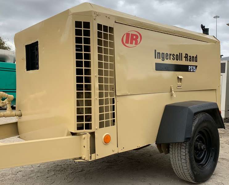 Used Ingersoll Rand P375WCU Diesel Air Compressor