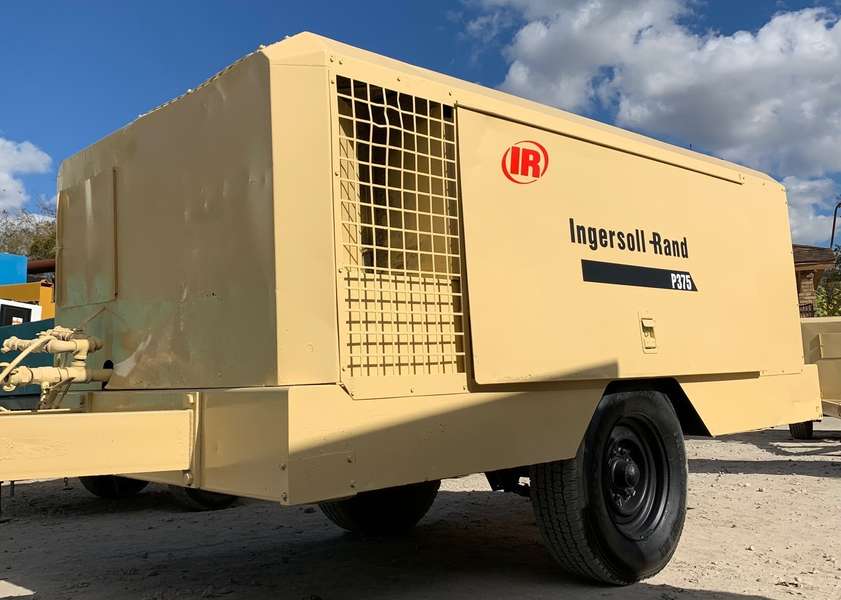 Used Ingersoll Rand P375WCU Diesel Air Compressor