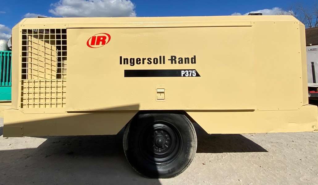 Used Ingersoll Rand P375WCU Diesel Air Compressor