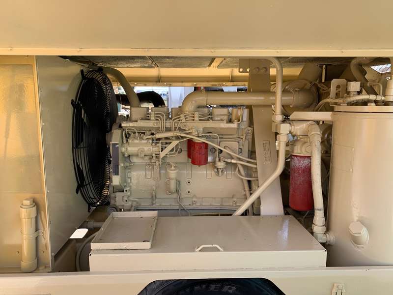 Used Ingersoll Rand P375WCU Diesel Air Compressor