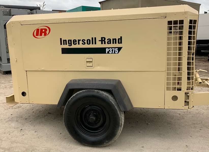 Used Ingersoll Rand P375WJU Diesel Air Compressor