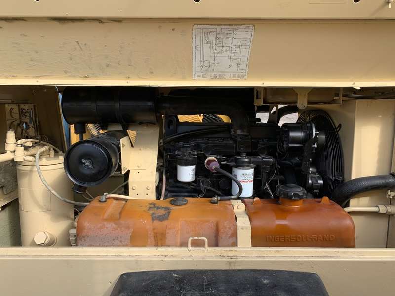 Used Ingersoll Rand P185WJD Diesel Air Compressor