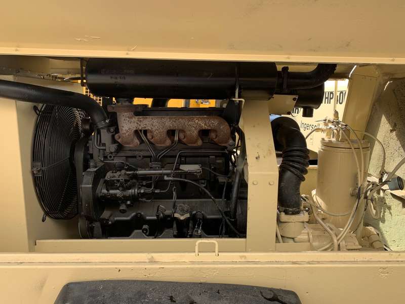 Used Ingersoll Rand P185WJD Diesel Air Compressor
