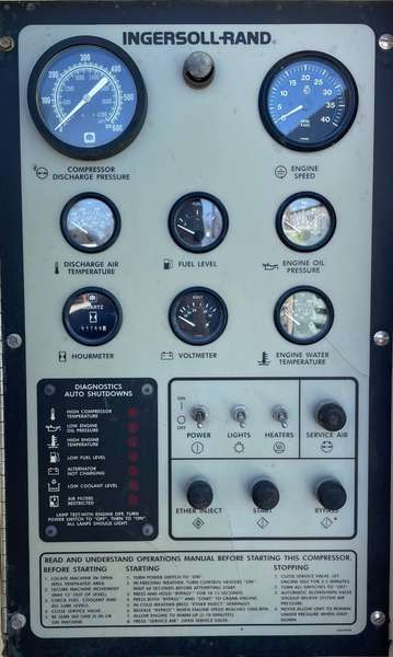 Used Ingersoll Rand XHP900WCAT Diesel Air Compressor