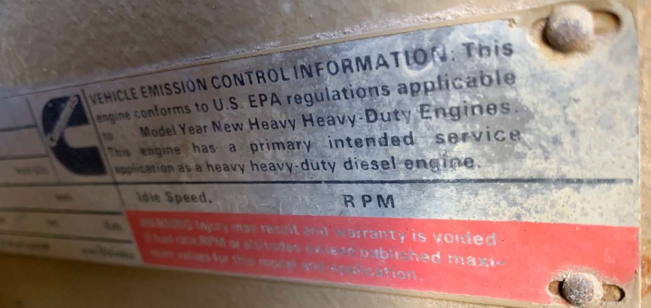 Used Ingersoll Rand 825CFM Diesel Air Compressor