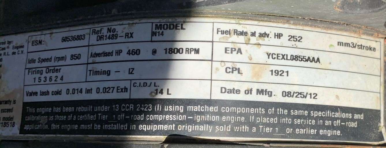 Used Ingersoll Rand HP1300WCU Diesel Air Compressor