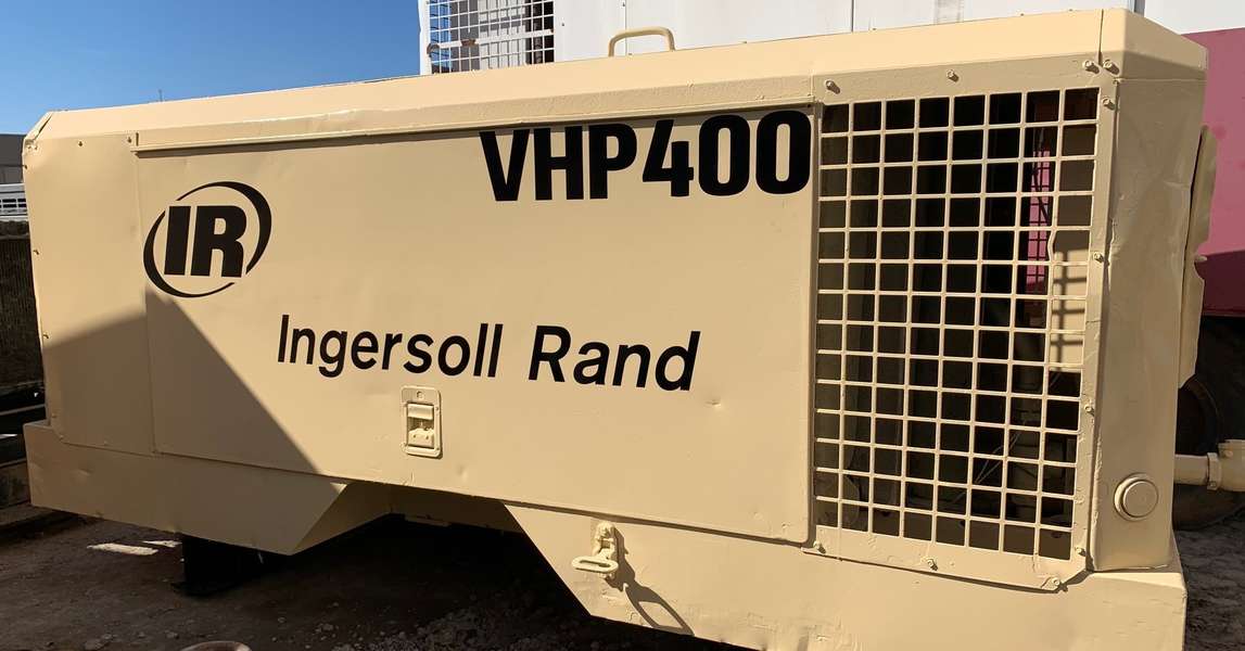 Used Ingersoll Rand VHP400WCU Diesel Air Compressor