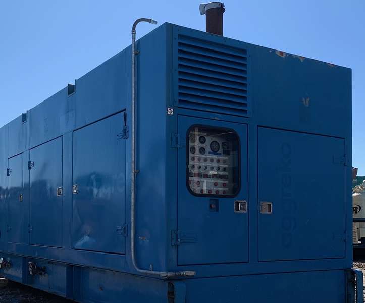 Used Aggreko 1500cfm Air Compressor Part