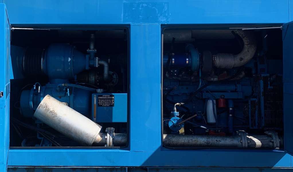 Used Aggreko 1500cfm Air Compressor Part