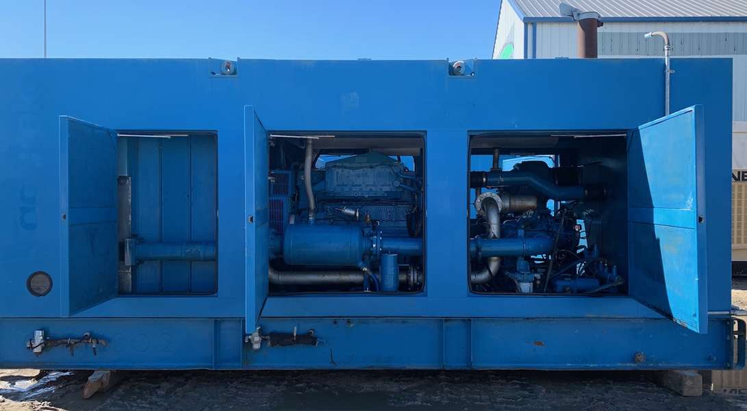 Used Aggreko 1500cfm Air Compressor Part
