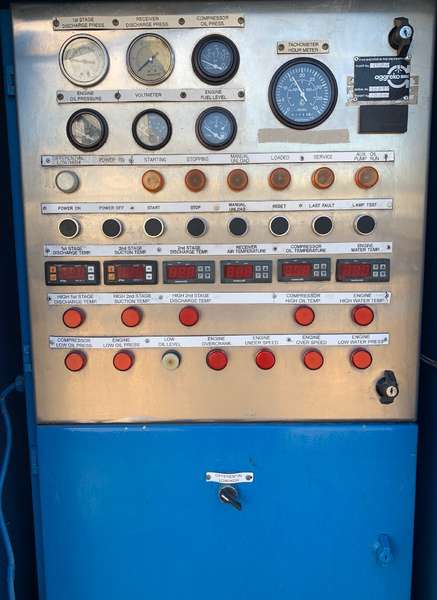 Used Aggreko 1500cfm Air Compressor Part