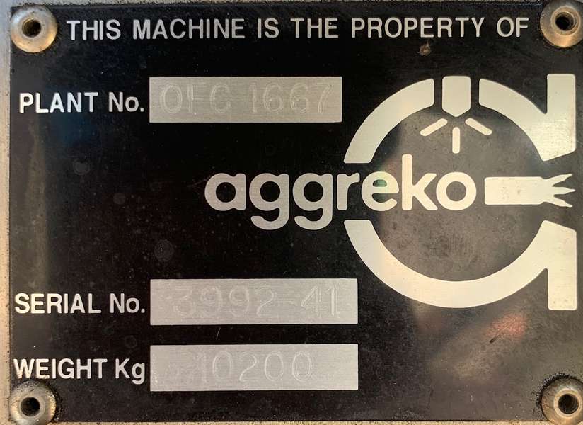 Used Aggreko 1500cfm Air Compressor Part