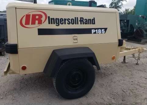 Low hours Ingersoll Rand P185WJD Diesel Air Compressor