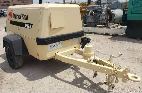 Low hours Ingersoll Rand P185WJD Diesel Air Compressor