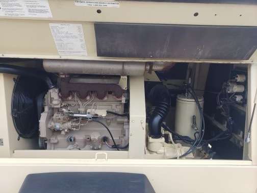 Low hours Ingersoll Rand P185WJD Diesel Air Compressor