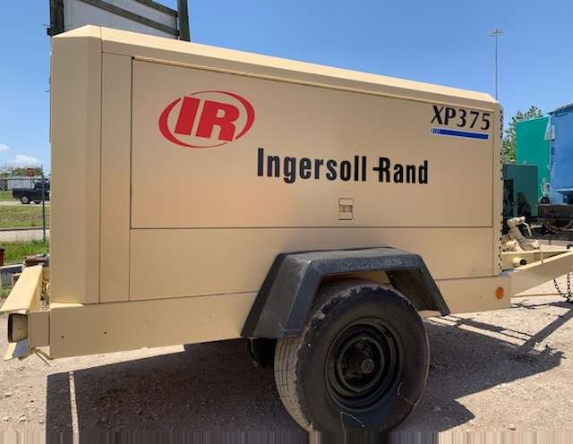 Used Ingersoll Rand XP375WIR Diesel Air Compressor