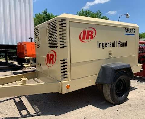 Used Ingersoll Rand XP375WIR Diesel Air Compressor