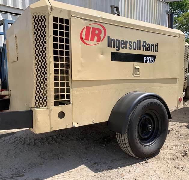 Used Ingersoll Rand P375WJD Diesel Air Compressor