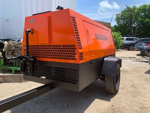Used Sullivan/Boss Industries Inc. 250 JD 02 Diesel Air Compressor