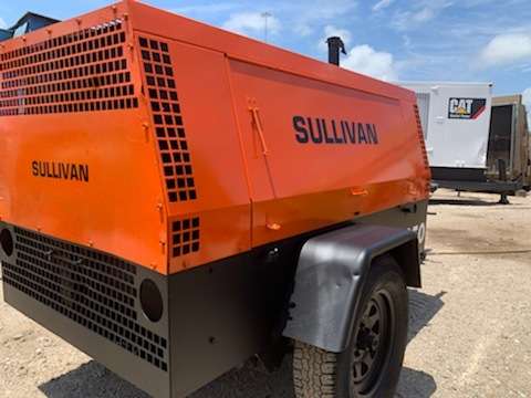 Used Sullivan/Boss Industries Inc. 250 JD 02 Diesel Air Compressor