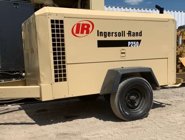 Used Ingersoll Rand P250WJD Diesel Air Compressor