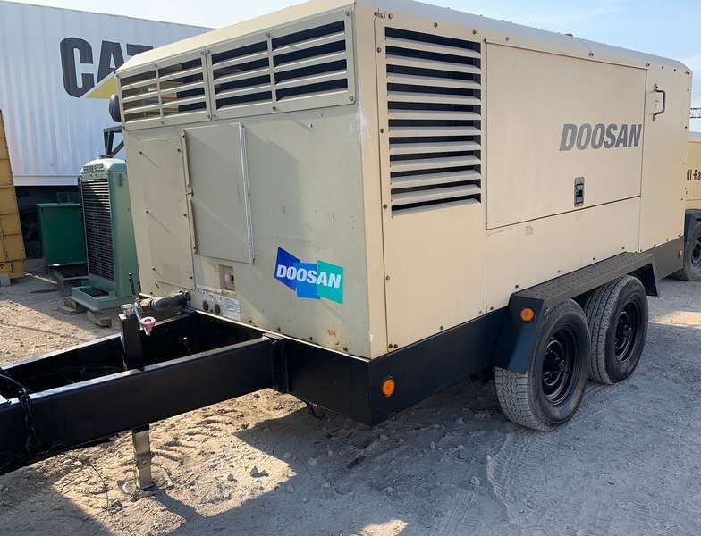 Used Doosan HP750WCU-T4I Diesel Air Compressor