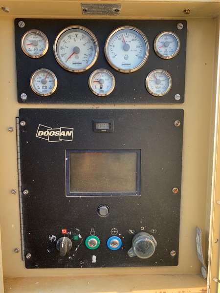 Used Doosan HP750WCU-T4I Diesel Air Compressor