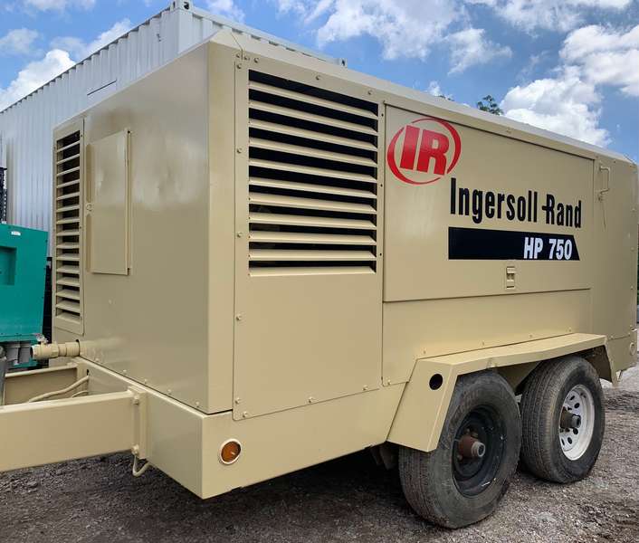 Used Ingersoll Rand HP750WCU Diesel Air Compressor