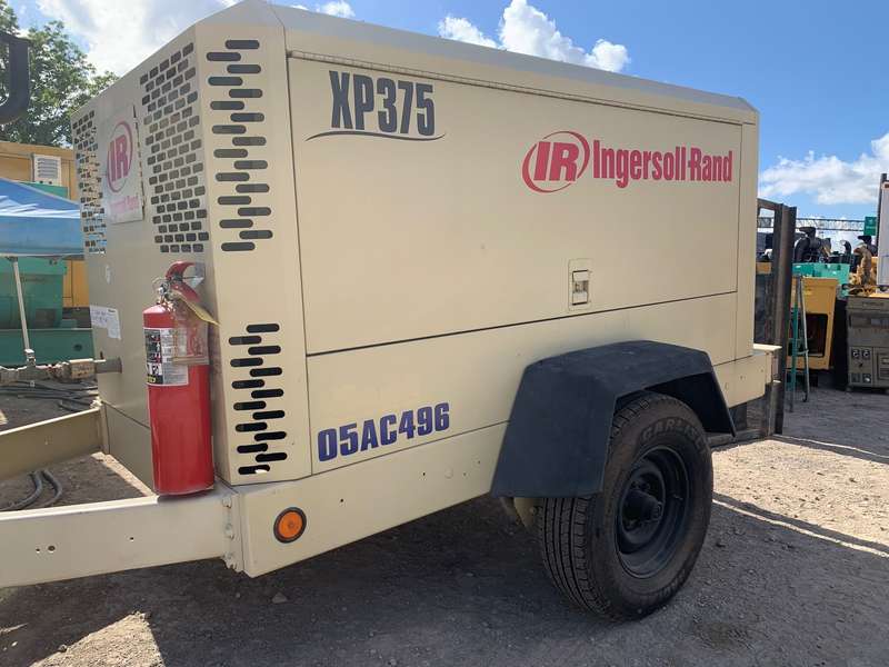 Used Doosan XP375WIR Diesel Air Compressor