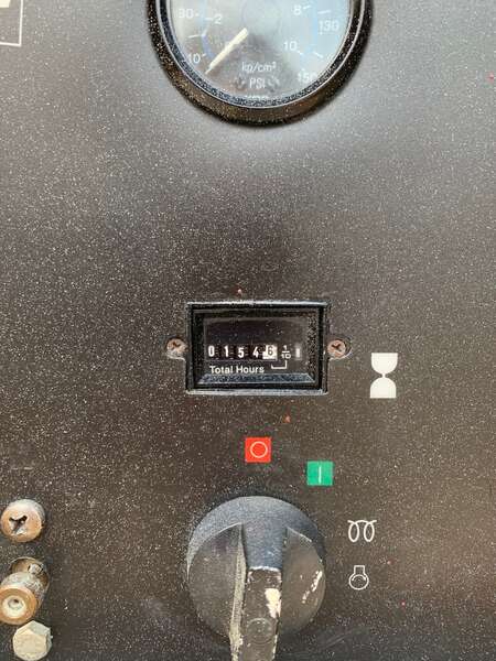 Used Ingersoll Rand P375WCU Diesel Air Compressor