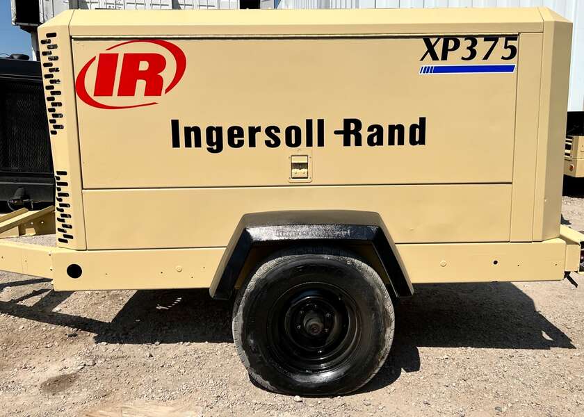Used Ingersoll Rand XP375 Diesel Air Compressor