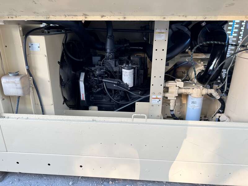 Used Ingersoll Rand XP375 Diesel Air Compressor