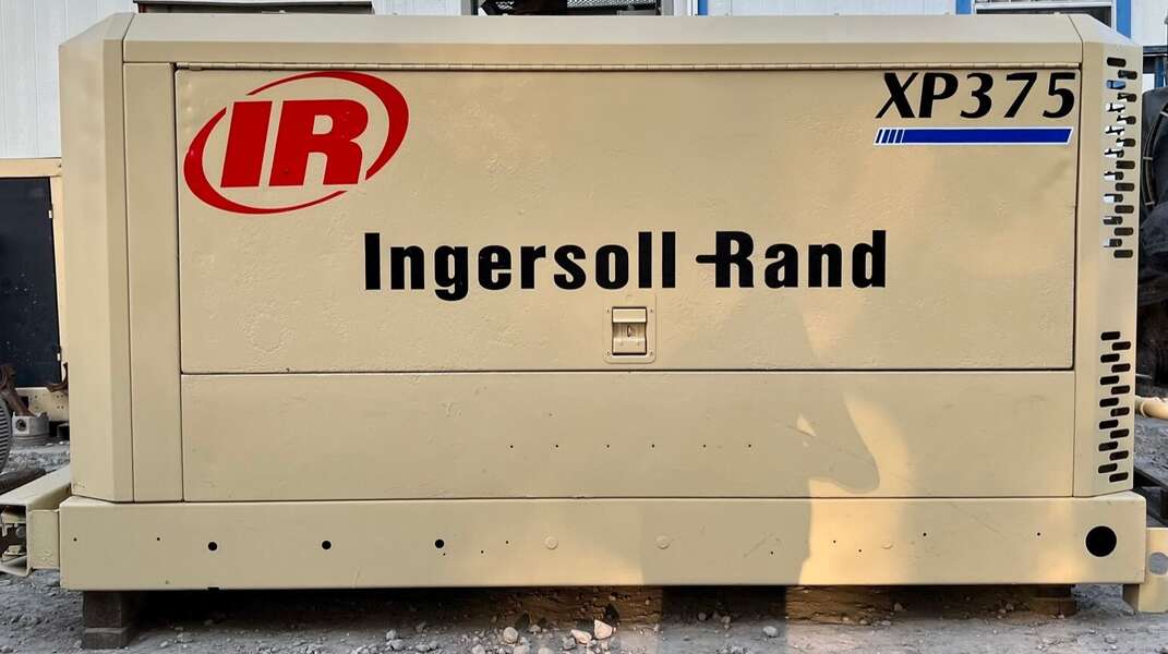 Used Ingersoll Rand XP375 Diesel Air Compressor
