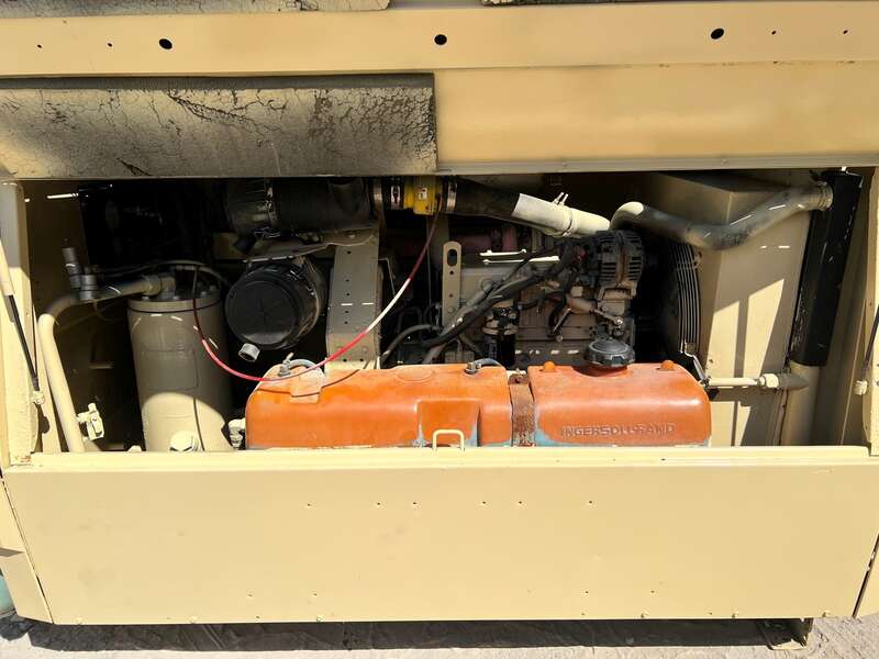 Used Ingersoll Rand P185 Diesel Air Compressor