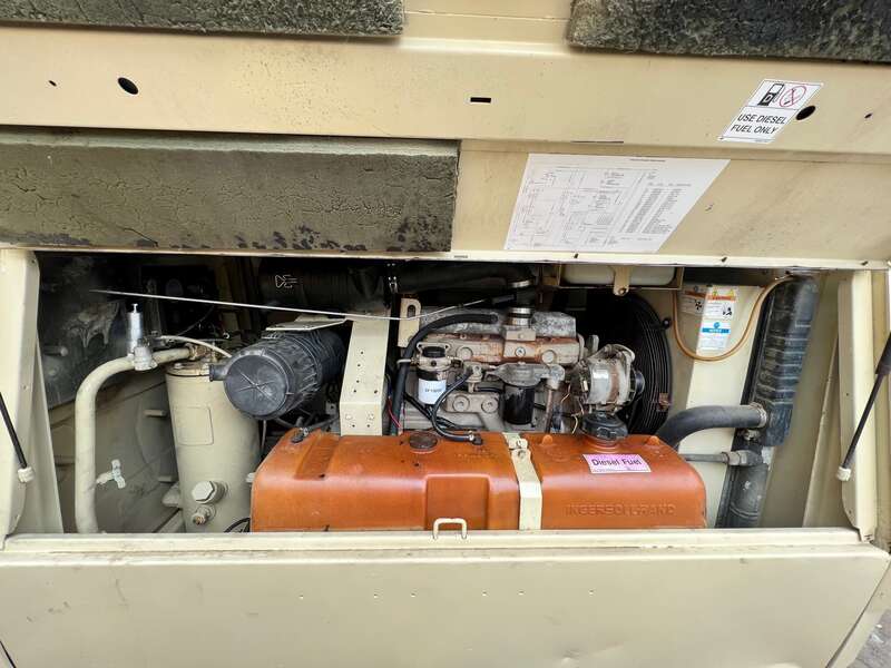 Used Ingersoll Rand P185 Diesel Air Compressor
