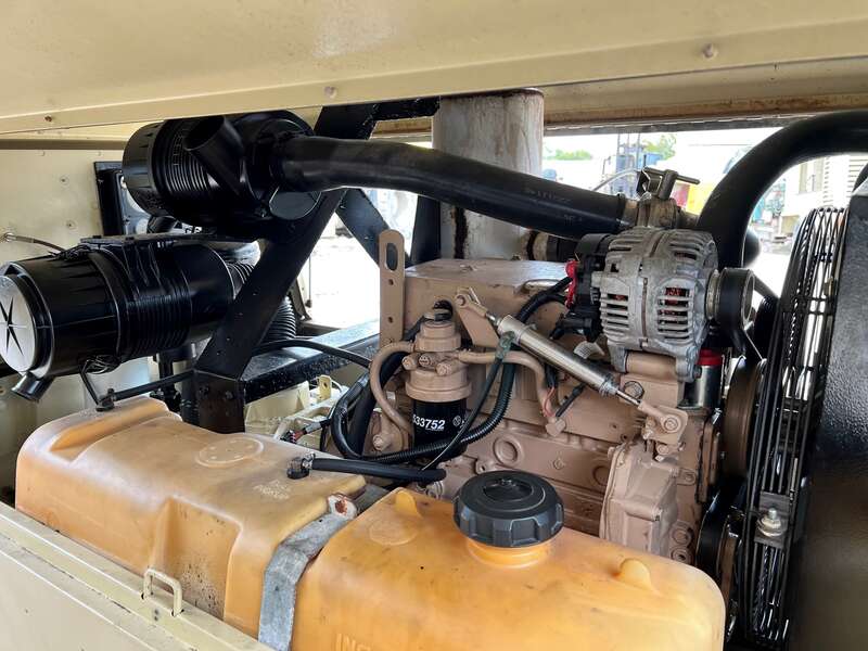 Used Doosan P185WJD-T4I Diesel Air Compressor