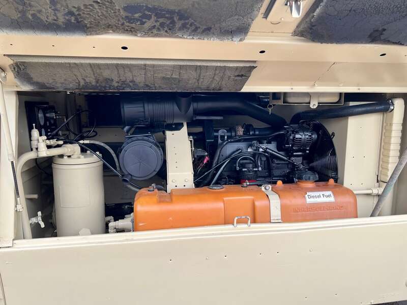 Used Ingersoll Rand P185WJD Diesel Air Compressor