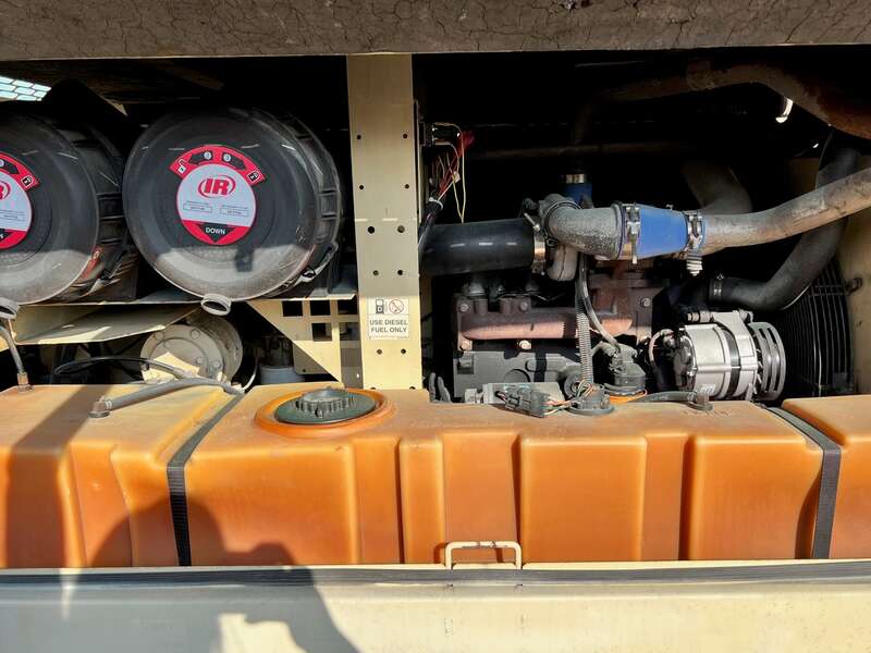 Used Ingersoll Rand XP375WCU Diesel Air Compressor