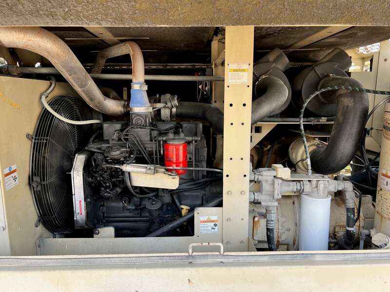 Used Ingersoll Rand XP375WCU Diesel Air Compressor
