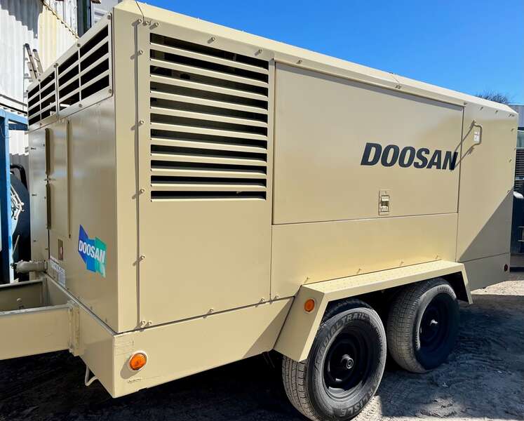Used Doosan HP750WCU-T4I Diesel Air Compressor