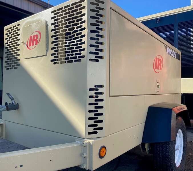 Used Ingersoll Rand HP375WCU Diesel Air Compressor