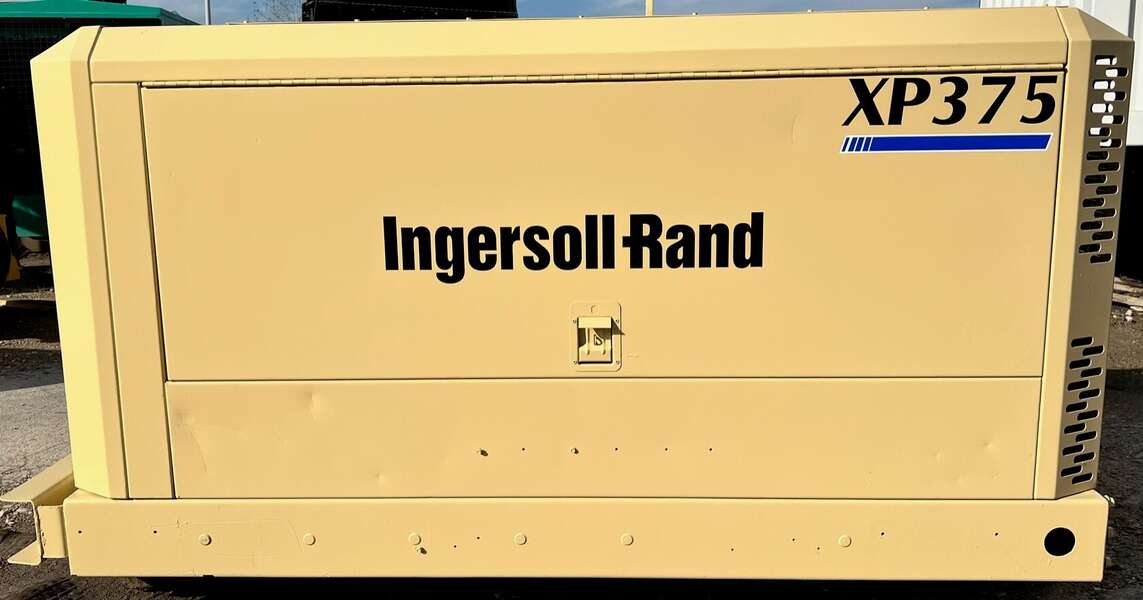 Used Ingersoll Rand XP375 Diesel Air Compressor