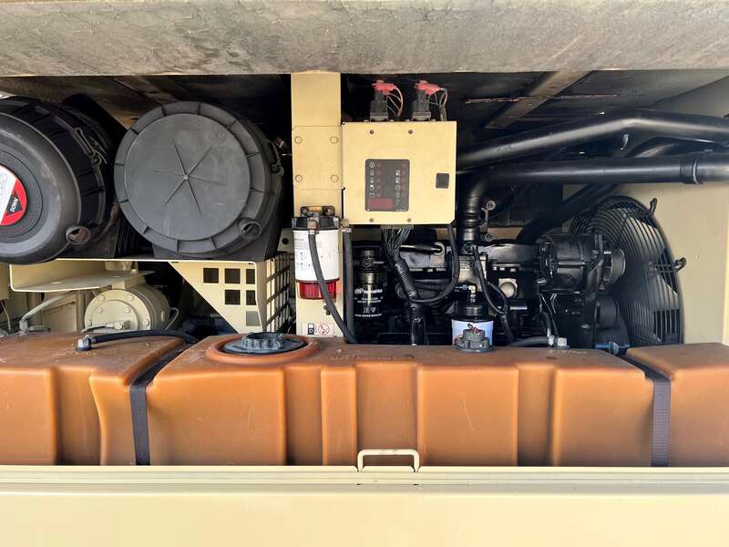 Used Ingersoll Rand XP375 Diesel Air Compressor