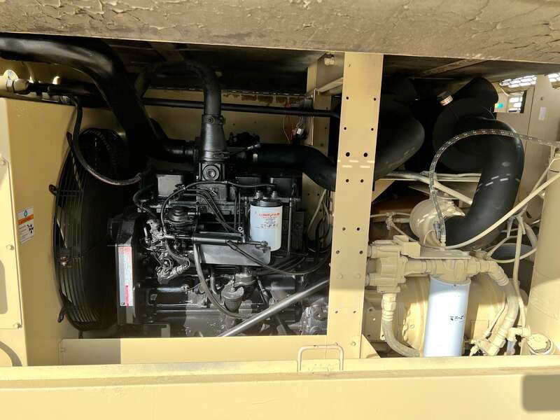 Used Ingersoll Rand XP375 Diesel Air Compressor
