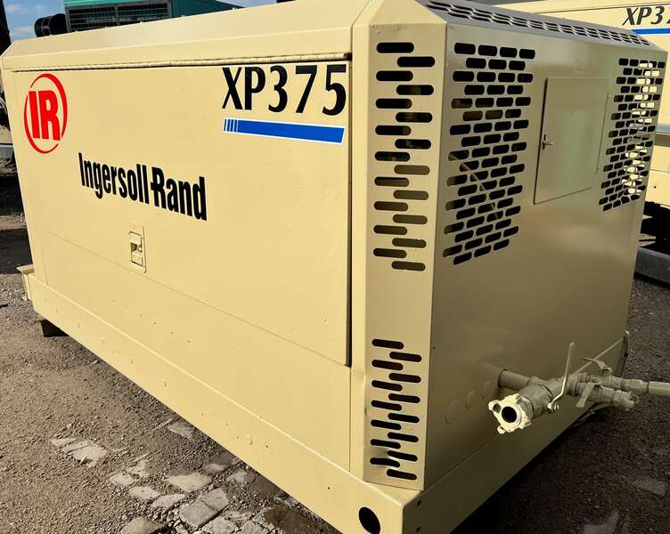 Used Ingersoll Rand XP375 Diesel Air Compressor